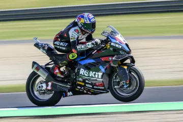 Toprak Razgatlioglu na závodě v Mostě