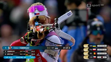 Sestřih ženské štafety na MS