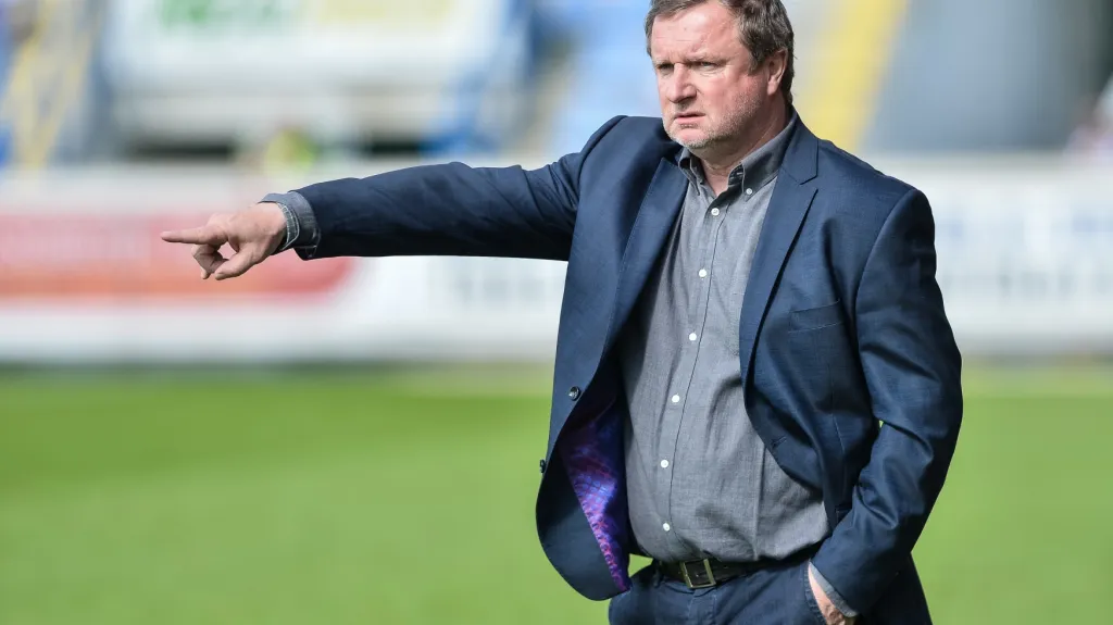Trenér Plzně Pavel Vrba