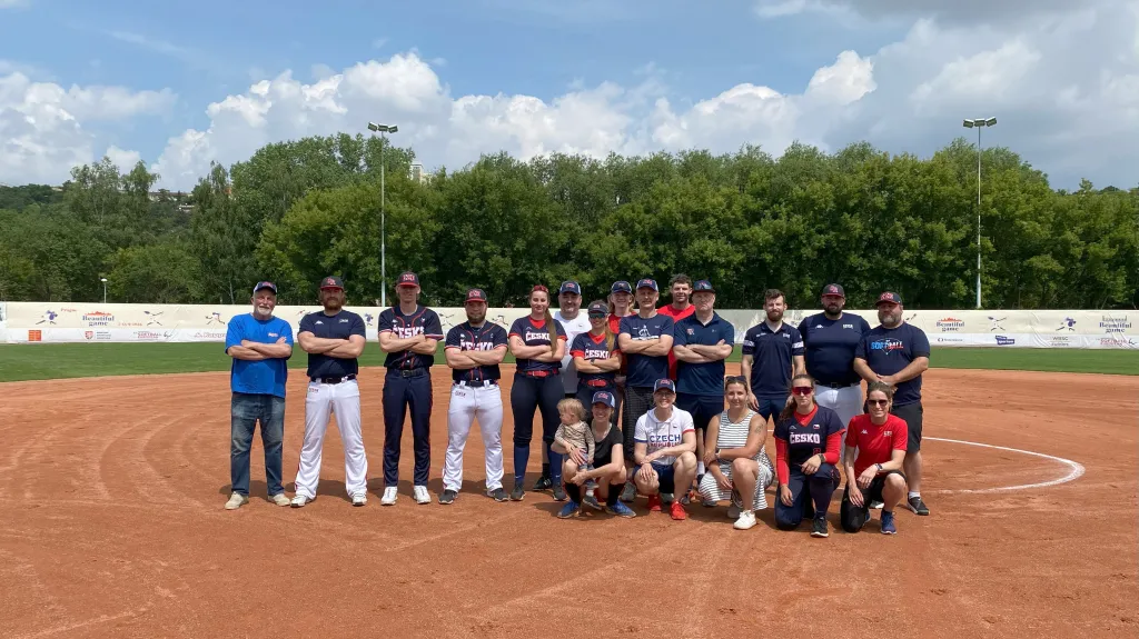 Softballoví reprezentanti potrénovali s novináři