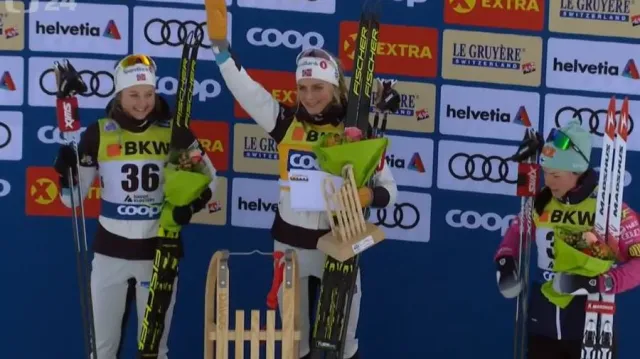 Johaugová je k nezastavení, vyhrála i v Davosu