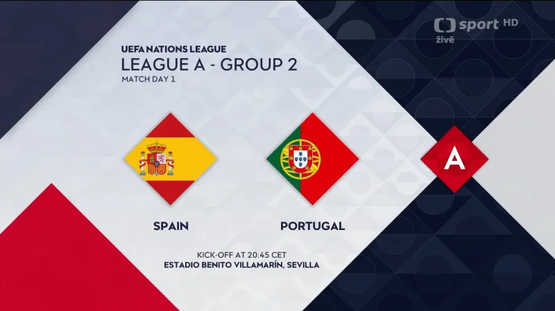 Sestřih utkání Španělsko – Portugalsko