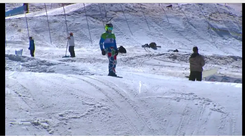 Samková ovládla na rozměklé trati kvalifikaci snowboardcrossu