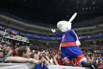 Zaplněná O2 arena při finále mistrovství světa