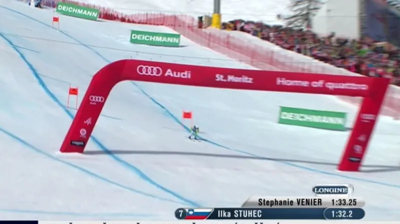 Štuhecová dominovala ve sjezdu a slaví zlato