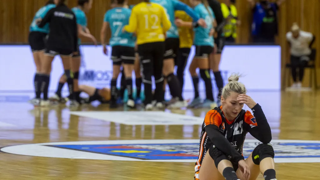 Lucie Mikulčíková z Mostu po prohře s Vácem