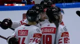 Gól v utkání Česko – Rakousko: Strong – 0:1 (8. min.)