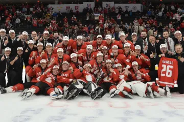Kanaďané do 18 let slaví zlato na Hlinka Gretzky Cupu