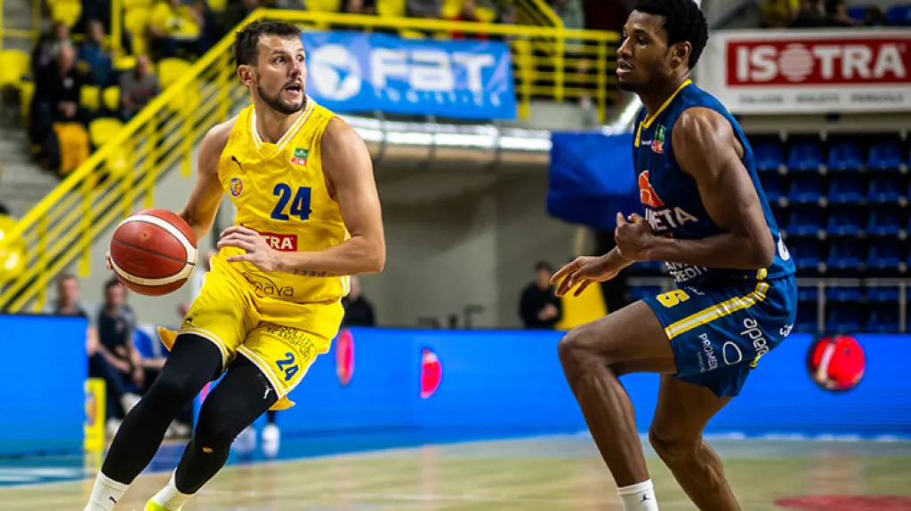 Jakub Šiřina v utkání proti Ústí nad Labem