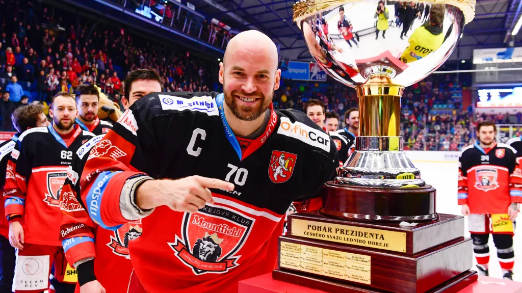 Radek Smoleňák s Prezidentským pohárem