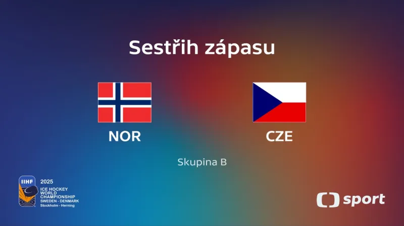 Sestřih utkání Norsko – Česko