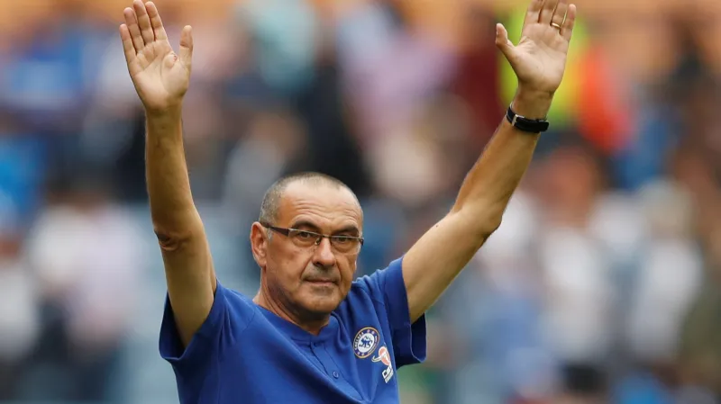 Trenér Chelsea Maurizio Sarri si připsal první výhru
