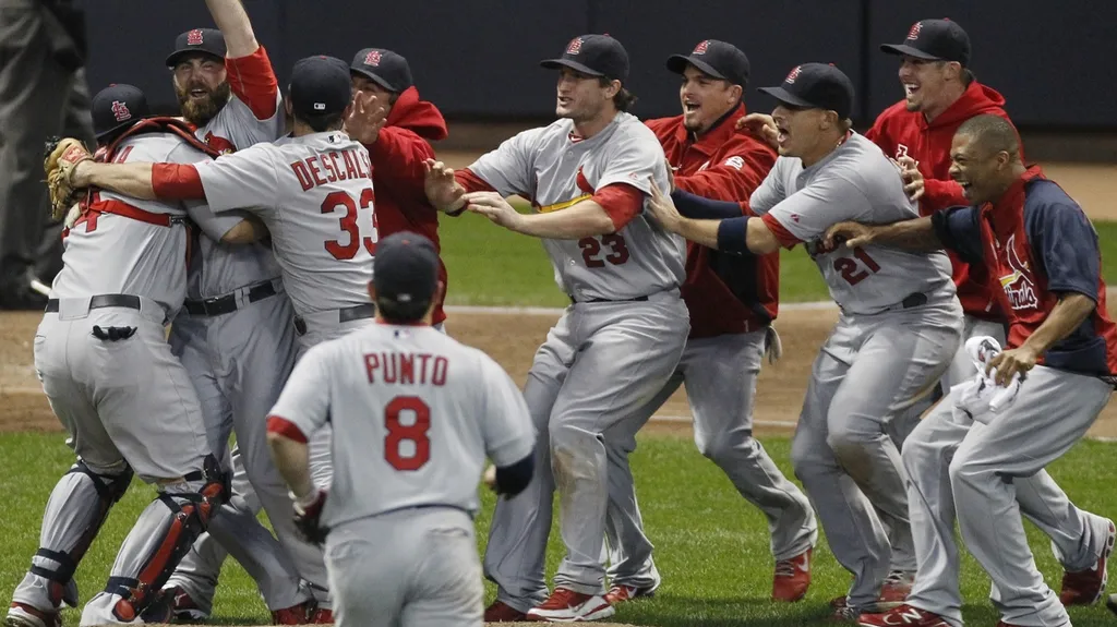 Radost baseballistů St. Louis