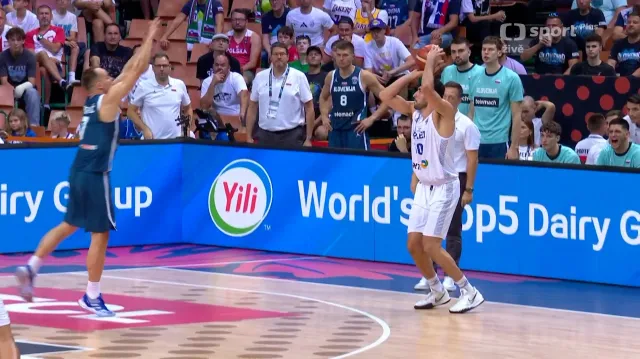 Izraelská trojková snaha na zvrat utkání se Slovinskem