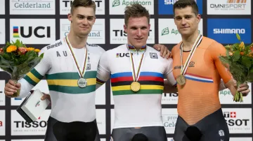 Tři nejrychlejší ze závodu na 1 kilometr s pevným startem