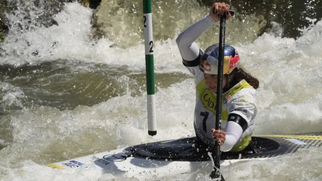 Finálové jízdy nejlepších kanoistek v La Seu d'Urgell