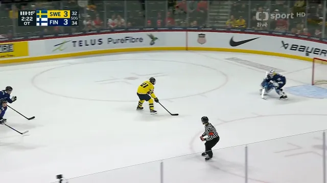 Dramatické prodloužení semifinále Švédsko „20“ – Finsko „20“