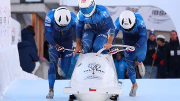 Nehoda čtyřbobu Jáchyma Procházky ve Svatém Mořici