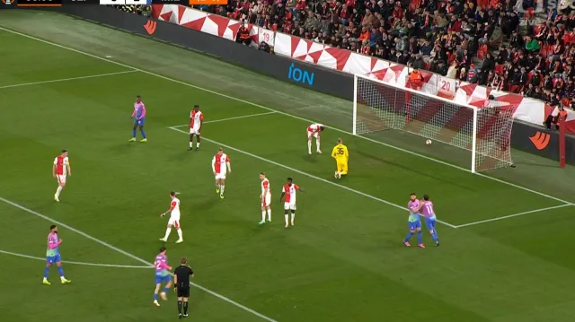 Gól v utkání Slavia Praha – AC Milán: Pulišič – 0:1 (33. min.)