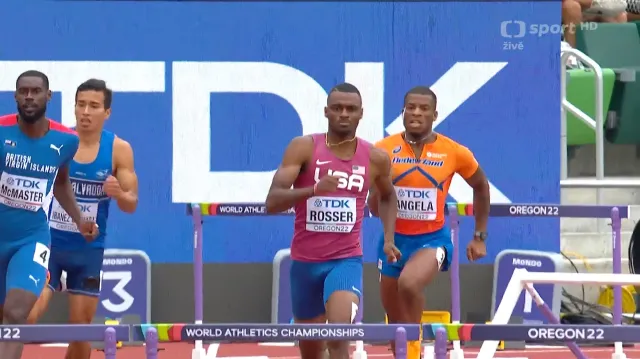 Rozběh Müllera na 400 m překážek s ohlasem