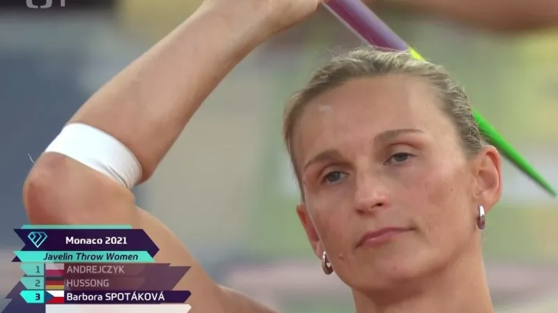 Špotáková kralovala oštěpařkám na Diamantové lize v Monaku