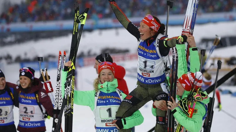 Laura Dahlmeierová slaví čtvrté zlato z MS