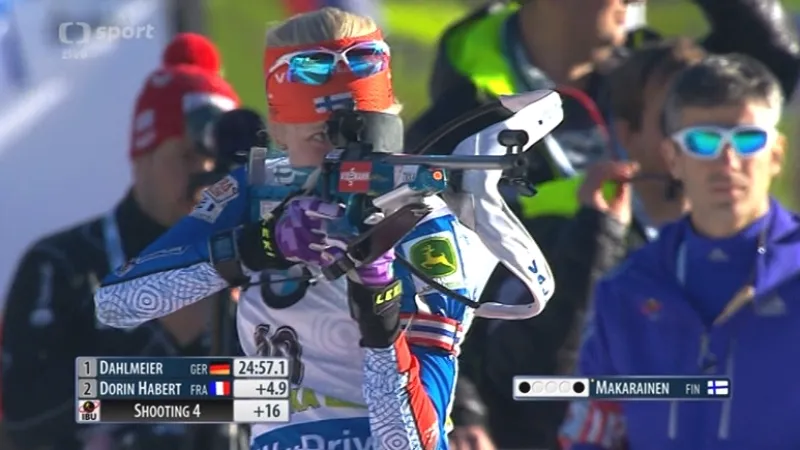 Stíhačka v Pokljuce se Češkám velmi vydařila