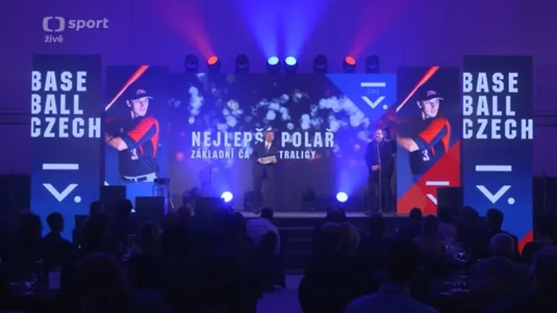 Na galavečeru českého baseballu brali nejvíce ocenění hráči Kotlářky