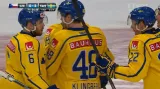 Gól v utkání Česko - Švédsko: Klingberg - 0:3 (15. min.)
