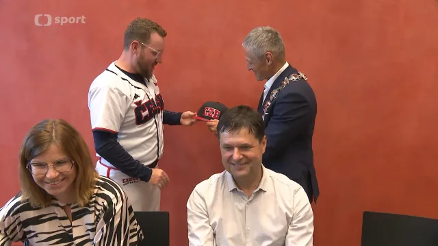 České softbalisty přijal starosta Havlíčkova Brodu
