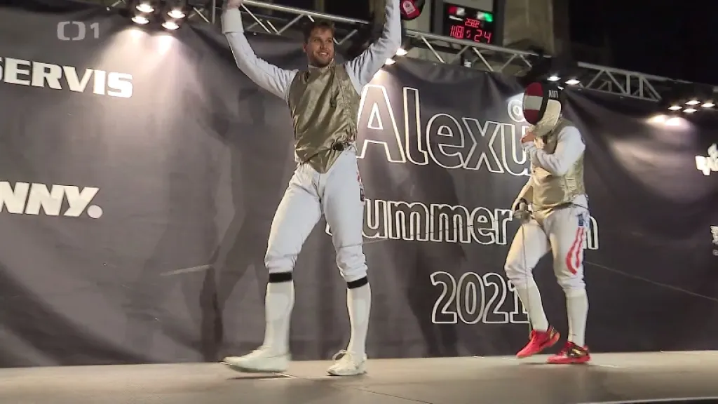 Choupenitch znovu uspořádal šermířskou exhibici v Brně