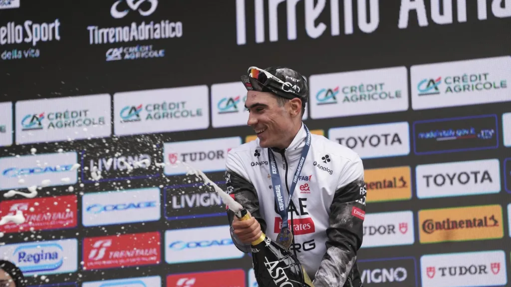 Juan Ayuso Pesquera vyhrál Tirreno-Adriatico 