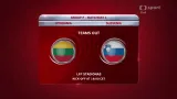 Sestřih utkání Litva - Slovinsko