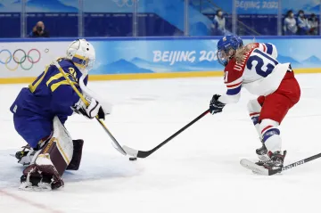 Tereza Vanišová se prosazuje proti Švédsku