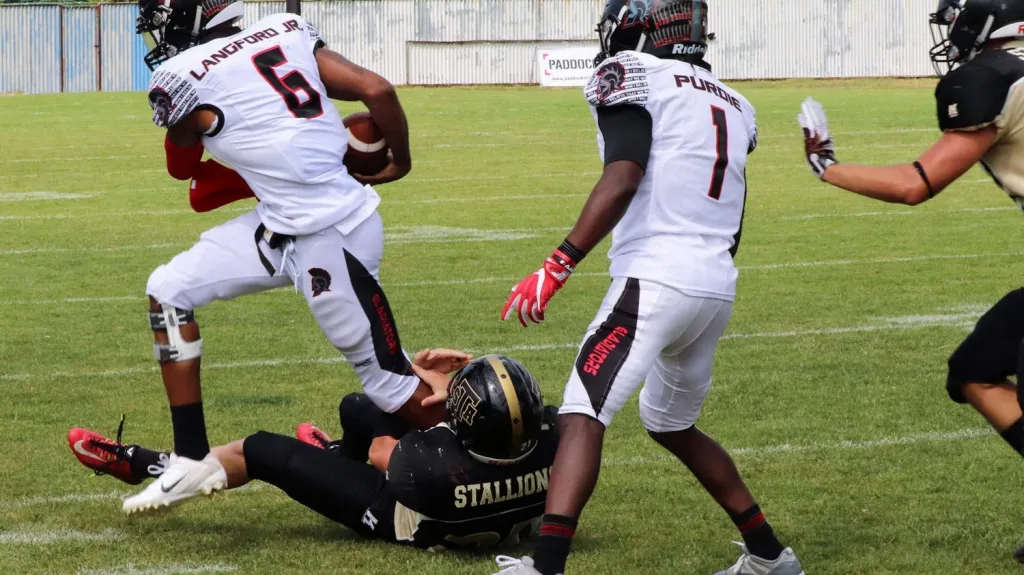 Utkání Pardubice Stallions - Vysočina Gladiators