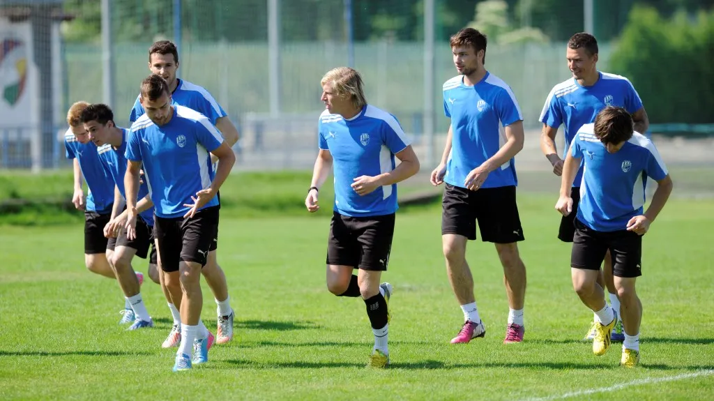 Plzeňští fotbalisté v letní přípravě