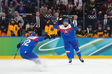 Pavol Regenda se raduje z branky