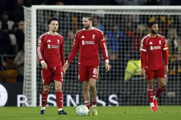 Zklamaní fotbalisté Liverpoolu