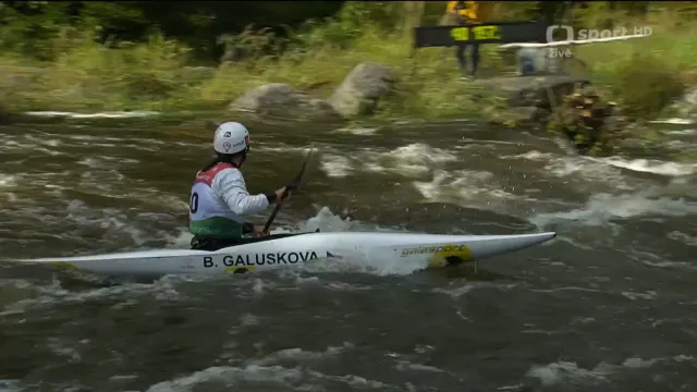 Vítězná jízda Báry Galuškové na MČR na Lipně