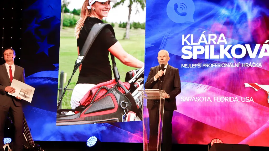 Klára Spilková opět vyhrála anketu Golfista roku