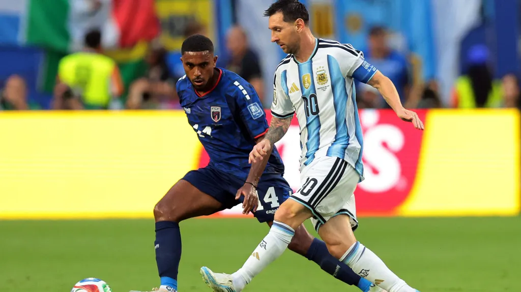 Lionel Messi proti Kapverdám