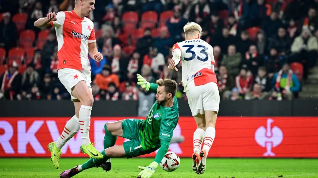 Utkání Slavia – Malmö