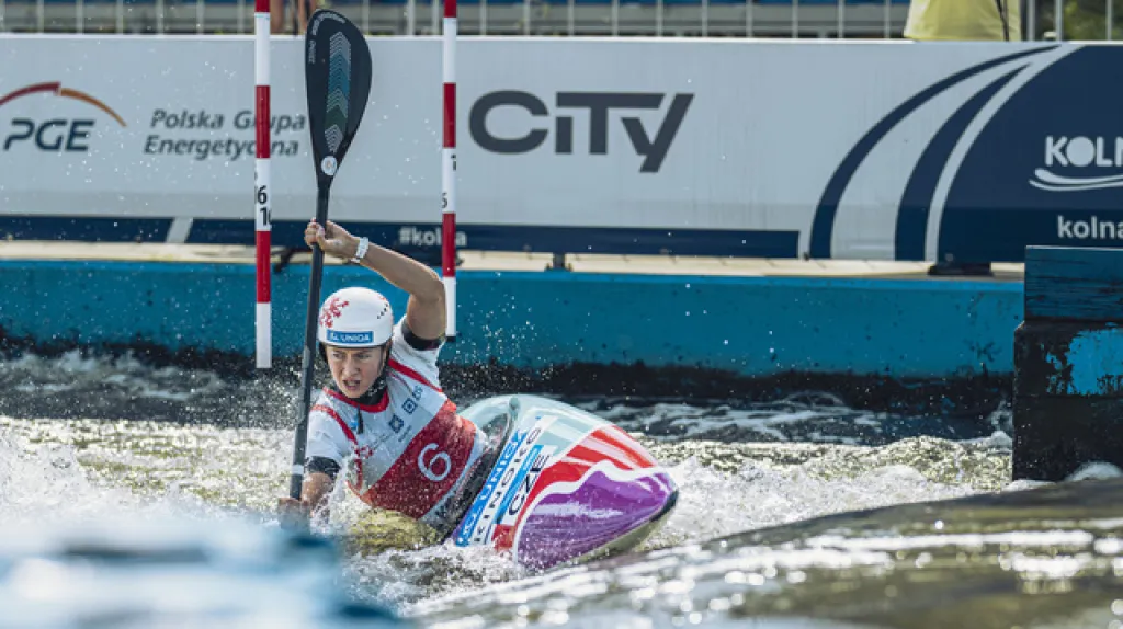 Lucie Nesnídalová na juniorském ME