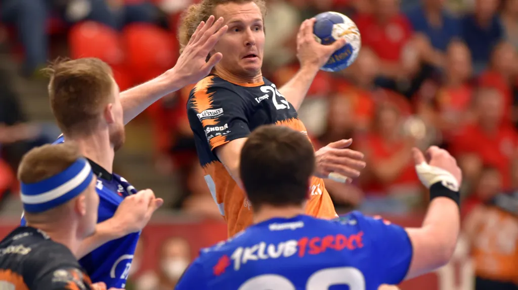 Finále házenkářského poháru Plzeň - Nové Veselí