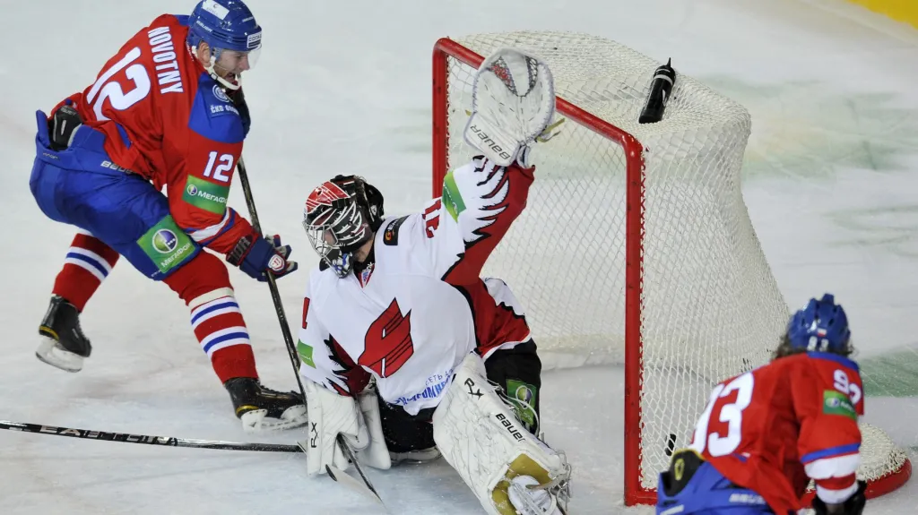 Utkání HC Lev - Avangard Omsk