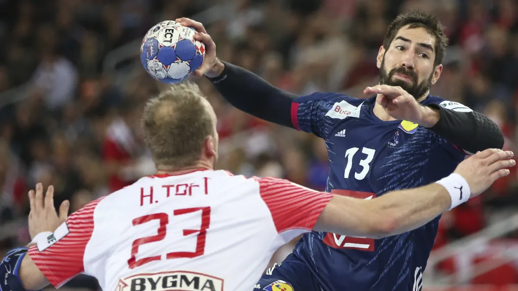 Utkání Francie - Dánsko