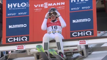 Závěr závodů žen v letech na lyžích ve Vikersundu