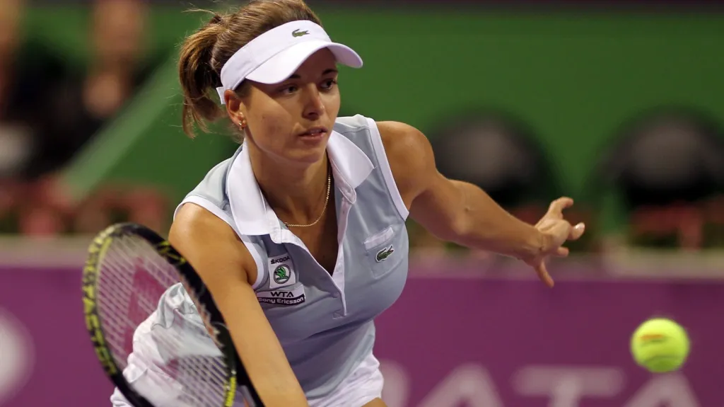 Petra Cetkovská v Dauhá