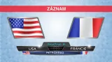 Záznam utkání USA - Francie