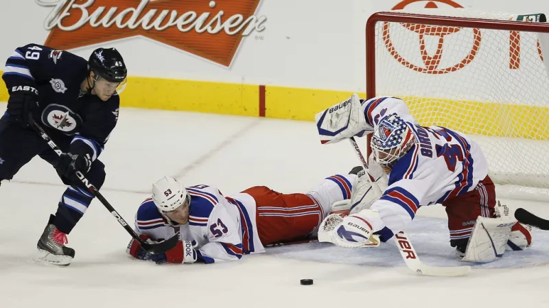 Utkání Winnipeg - NY Rangers